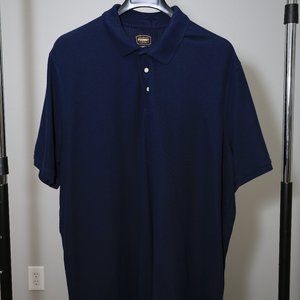 BLUE POLO STYLE MENS SHIRT size 3XLT
